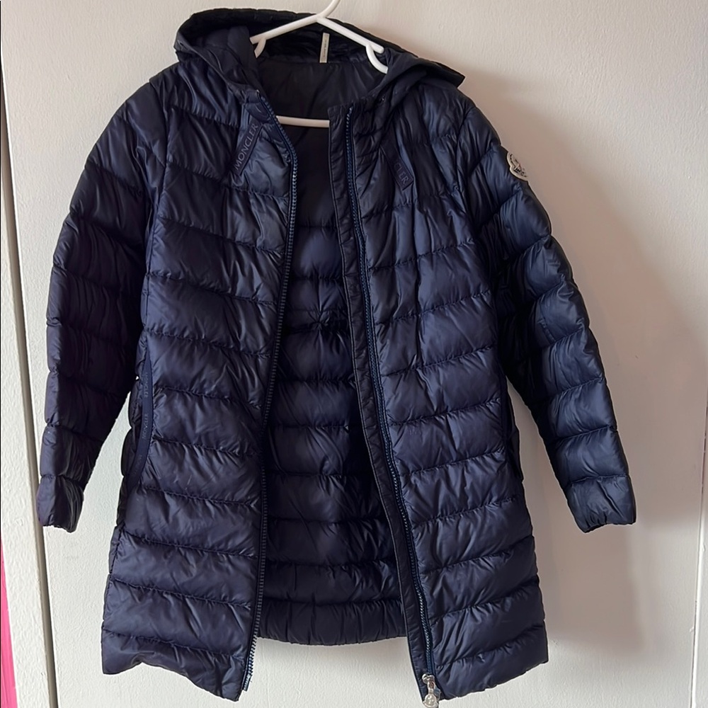 Moncler Dark Blue Quilted Jacket